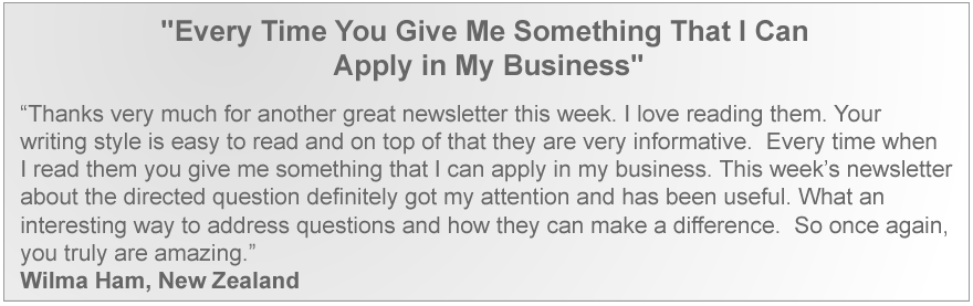 Testimonial for Kim Baird