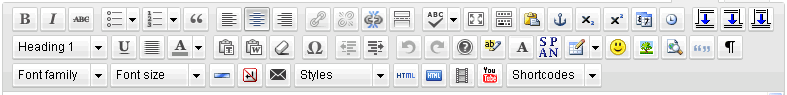 Ultimate TinyMCE WordPress Plugin Screenshot Image