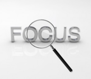 What do you need to focus on to get results?