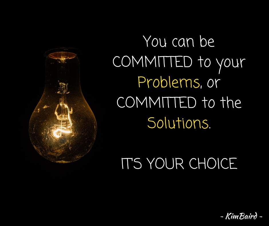 Committed To Problems or Committed to Solutions